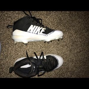 Nike, softball metal cleats.